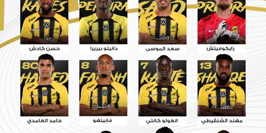 التشكيل الرسمي لمباراة الاتحاد والخليج في دوري روشن السعودي - عرب فايف