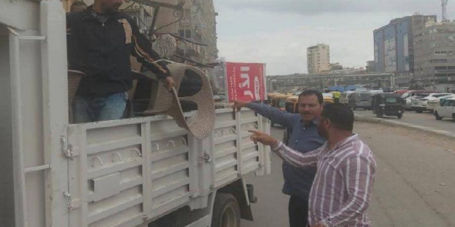 رفع 391 حالة إشغال طريق مخالف في البحيرة - عرب فايف