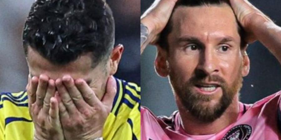 ليلة حزينة للأسطورتين ميسي ورونالدو (فيديو) - عرب فايف