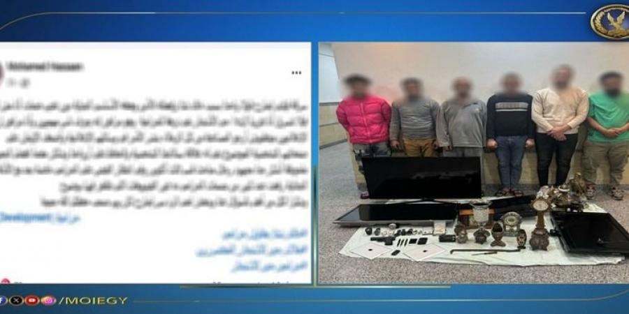 ضبط مرتكب واقعة سرقة فيلا بالجيزة وإعادة المسروقات - عرب فايف