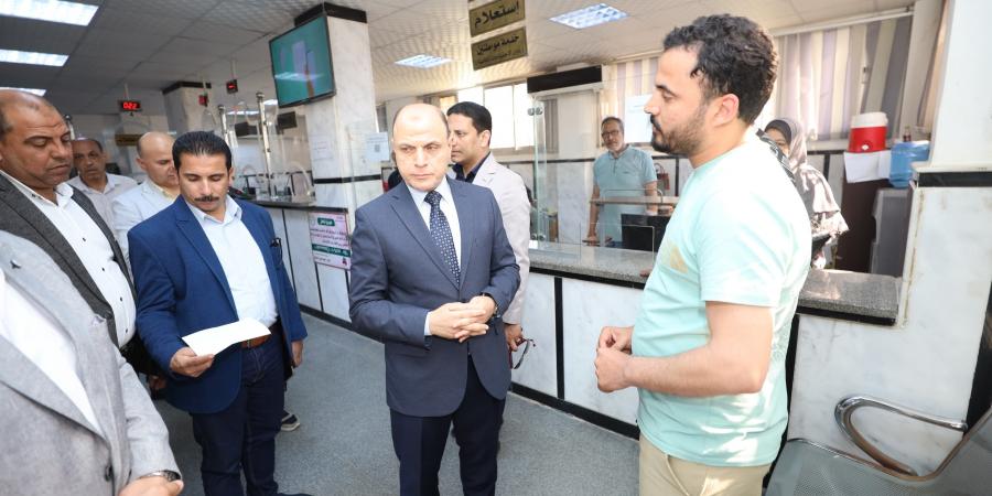  عبد المعطى يتفقد المركز التكنولوجي لخدمة المواطنين ببلطيم - عرب فايف