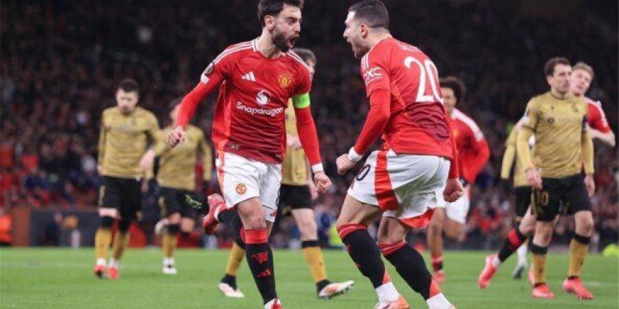 «جارناتشو» في الهجوم.. تشكيل مانشستر يونايتد أمام أتلتيك بلباو بالدوري الأوروبي - عرب فايف