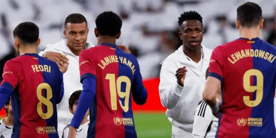 موعد مباراة برشلونة وريال مدريد اليوم في الدوري الإسباني - عرب فايف