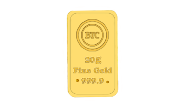 سعر سبيكة 20 جرام اليوم