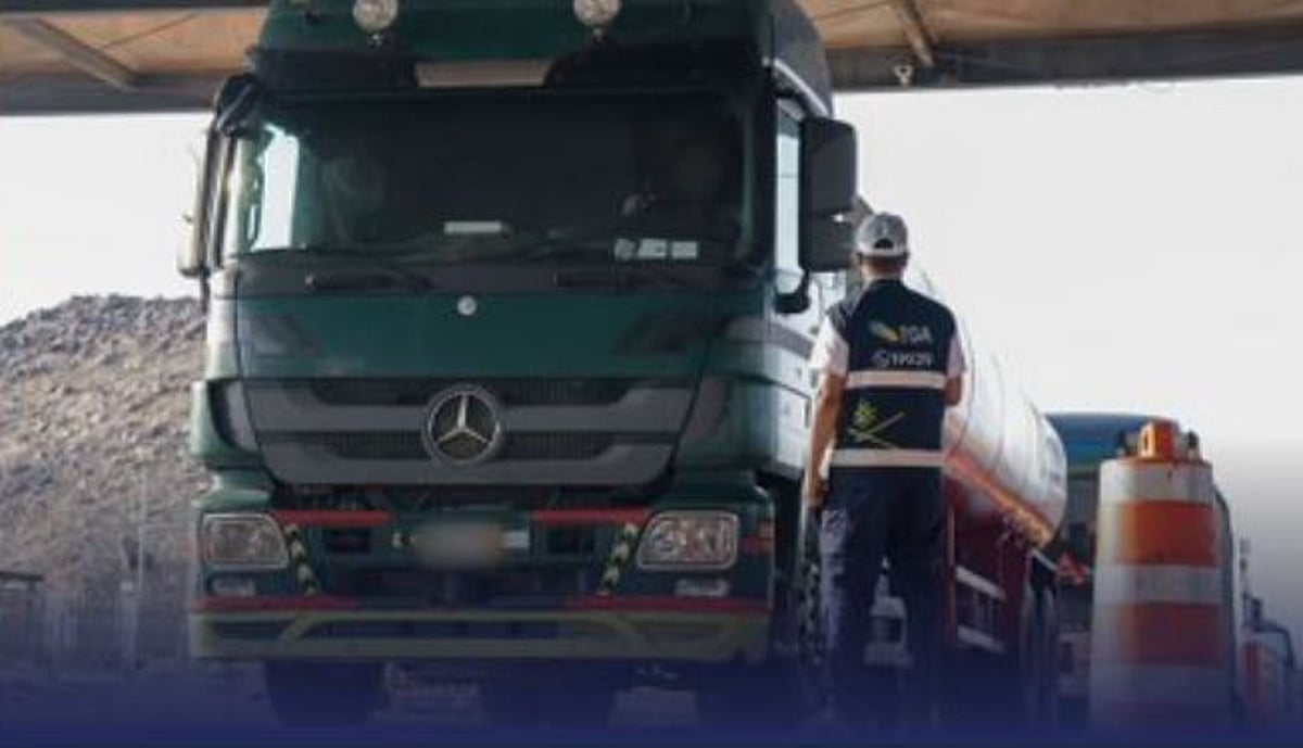 119 ألف فحص لأنشطة النقل البري خلال أسبوع واحد