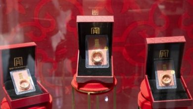 أسعار خواتم الذهب تقترب بشدة من أسعار سبائك الذهب في شركة SJC