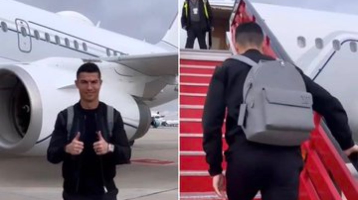 اشتباكات المنطقة تجبر رونالدو على مغادرة الرياض متجهًا إلى مدريد مرورًا بالقاهرة