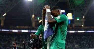 الاتحاد يطالب بإيقاف توني مهاجم الأهلي بسبب احتفاله في ديربي جدة