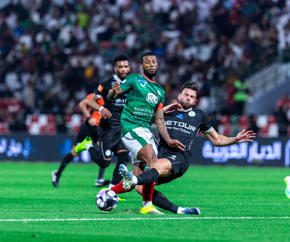 التعادل يحسم مواجهة الاتفاق والشباب في مباراة مثيرة