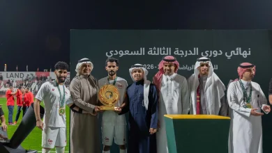 القوارة يتوج ببطولة الدرجة الثالثة في السعودية