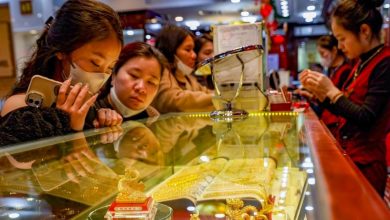 تحديث أسعار ذهب SJC وخواتم الذهب المحلية والعالمية صباح السبت