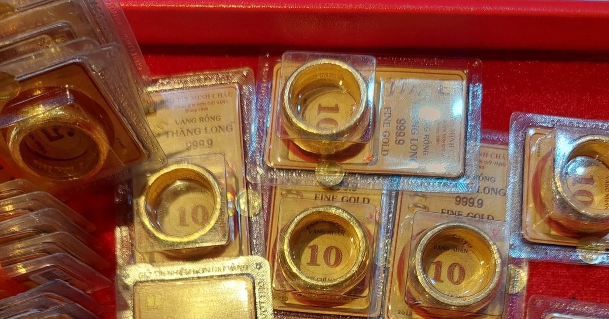 تراجع أسعار الذهب عالمياً وسعر الذهب في شركة SJC ينخفض إلى 184.8 مليون دونغ فيتنامي