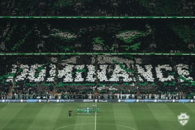 ديربي جدة يتصدر المشهد بحضور جماهيري يفوق 50 ألف مشجع