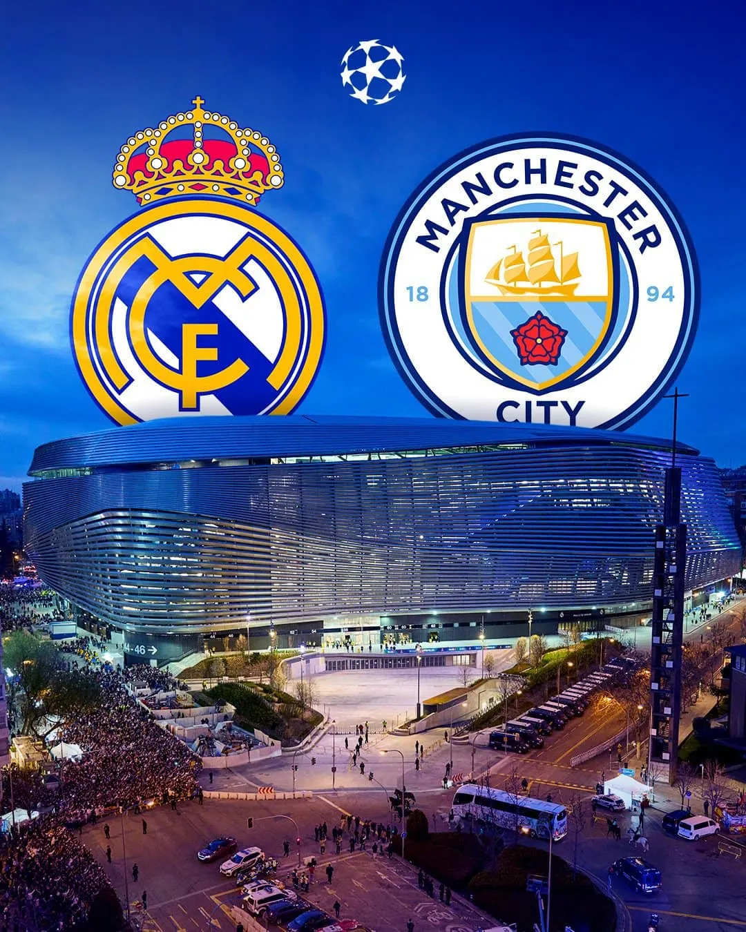 ريال مدريد يتألق بثلاثية نظيفة في الشوط الثاني لمباراة مانشستر سيتي بدوري أبطال أوروبا مشاهدة مباشرة