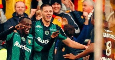 سعود عبد الحميد يتألق كأول لاعب سعودي يسجل في الدوري الفرنسي فيديو