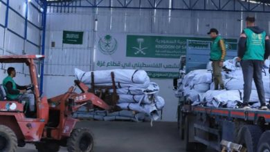 قافلة مساعدات إنسانية جديدة من مركز الملك سلمان تصل قطاع غزة لتعزيز الدعم الإغاثي