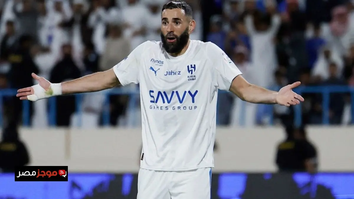 كريم بنزيما يقترب من المشاركة مع الهلال أمام النجم في الدوري السعودي