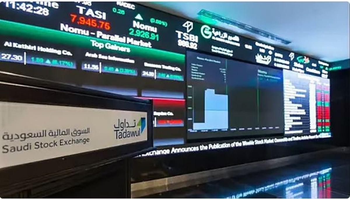 مؤشر سوق الأسهم السعودية يغلق مرتفعًا مع تداولات تبلغ 5.7 مليارات ريال