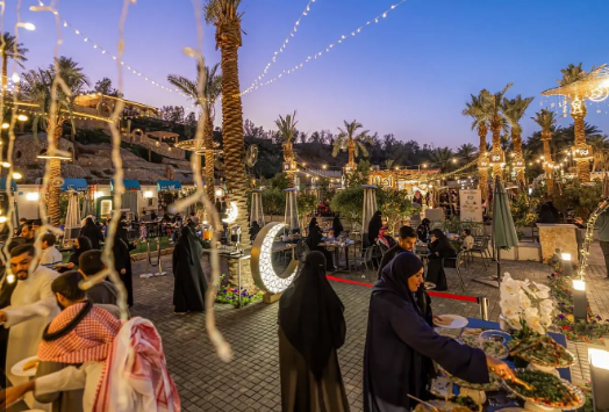 منتزهات ومزارع القصيم الريفية تجذب الأهالي والشباب خلال شهر رمضان