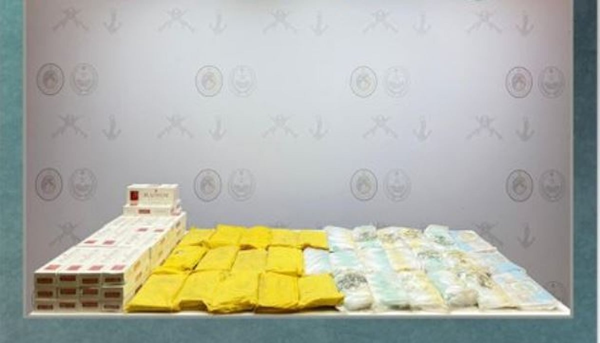 نجاح إحباط محاولة تهريب 38 كيلوجرام حشيش مخدر في جازان